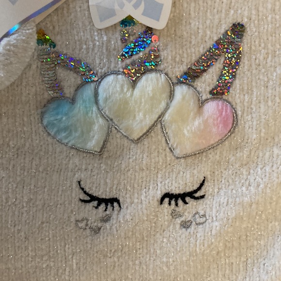 Girls Unicorn Sweater - Picture 3 of 6